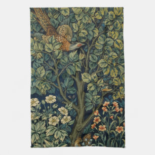 William Morris Fazant Vogel Boom Bos Theedoek