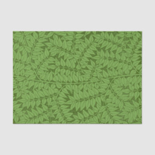 William Morris Fern Natuur ontkoppeling Groenboek Tissuepapier