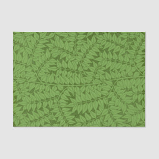 William Morris Fern Natuur ontkoppeling Groenboek Tissuepapier