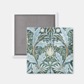 William Morris Fine Floral Wallpaper Pattern Magneet (Voorkant / Achterkant)