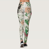 William Morris FLEURS ET BÉTONNETTES Leggings (Dos)