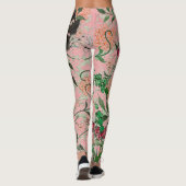 William Morris FLEURS ET BÉTONNETTES Leggings (Dos)