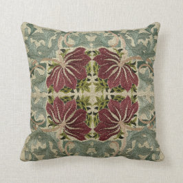 William Morris  Floral & Acanthus Pattern Kussen