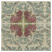 William Morris  Floral & Acanthus Pattern Stof (Close Up)