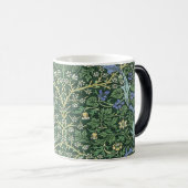 William Morris Floral  Art Design Magische Mok (Voorkant rechts)