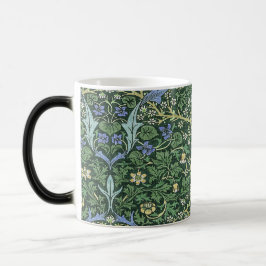 William Morris Floral  Art Design Magische Mok