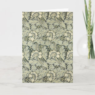 William Morris Floral Art Magnet 18 Kaart