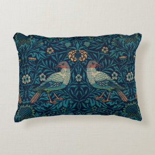 William Morris Floral Bird Accent Kussen