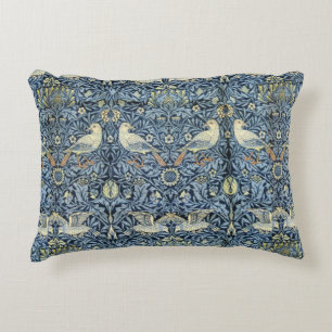 William Morris  Floral Bird Accent Kussen