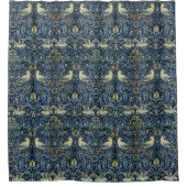 William Morris Floral Bird Douchegordijn (Voorkant)