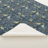 William Morris  Floral Bird Sherpa Deken (3/4)
