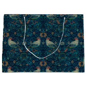 William Morris  Floral Birds Groot Cadeauzakje (Voorkant)