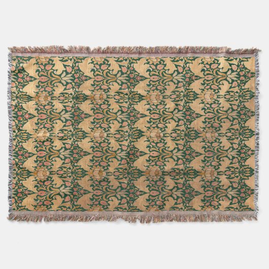 William Morris Floral Blanket Deken (Voorkant)