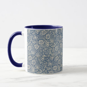William Morris  Floral Blue Mallow Mok