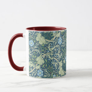 William Morris  Floral Blue Seaweed Mok