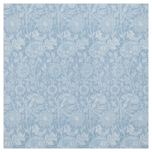 William Morris Floral Blue Stof (Swatch)