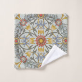 William Morris Floral Circle Flower Illustration (Gant de toilette)