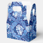 William Morris Floral, Cobalt Blue en White Bedankdoosjes (Geopend)