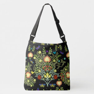 William Morris Floral Crossbody Tas