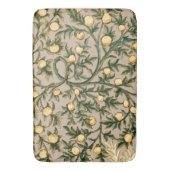 William Morris Floral Fruit Garden Flower Classic Badmat (Voorkant Verticaal)