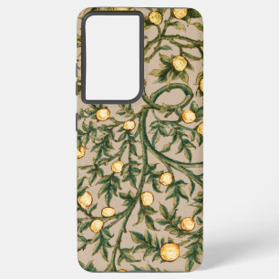 William Morris Floral Fruit Garden Flower Classic Samsung Galaxy Hoesje