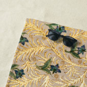 William Morris Floral Fruit Garden Flower Classic Strandlaken (In situ)