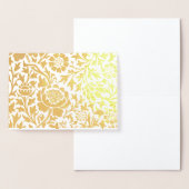 William Morris FLORAL GOLD Foil Kaart (Display)