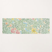 William Morris Floral Green en Pink Yogamat (Voorkant (horizontaal))