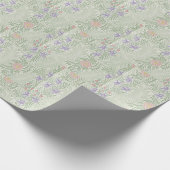 William Morris  Floral Larkspur Cadeaupapier (Hoek)