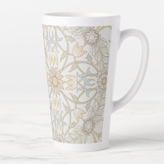William Morris Floral Latte Mug (Droite)