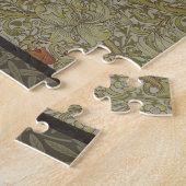 William Morris Floral lily willow art print design Legpuzzel (Zijkant)