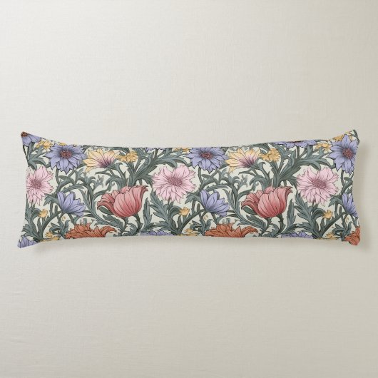William Morris, Floral patroon, Arts and Crafts be Lichaamskussen (Voorkant)
