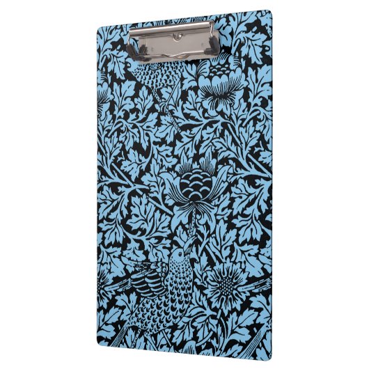 William Morris Floral Pattern Bird Anenome Klembord (Links)