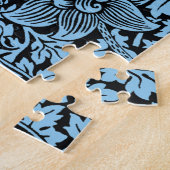 William Morris Floral Pattern Bird Anenome Legpuzzel (Zijkant)