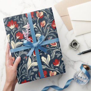 William Morris Floral Pattern Cadeaupapier