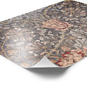 William Morris Floral Pattern Foto Afdruk (Hoek)