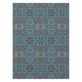 William Morris Floral Pattern Harebell, Blue Pink Tafelkleed (Voorkant)