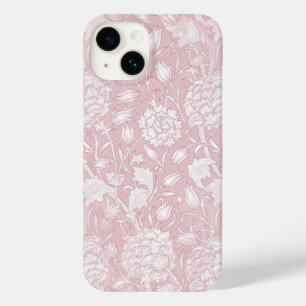 William Morris Floral Pattern in Pink Case-Mate iPhone 14 Hoesje