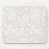William Morris Floral Pattern in Sepia Muismat (Voorkant)