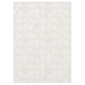 William Morris Floral Pattern in Sepia Tafelkleed (Voorkant)