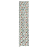 William Morris Floral Pattern Korte Tafelloper (Voorkant)