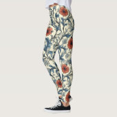William Morris Floral Pattern Leggings (Links)