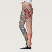 William Morris FLORAL PATTERN Leggings (Links)