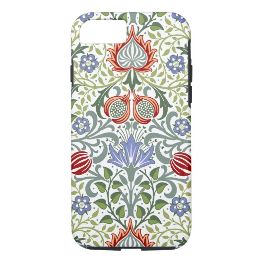 William Morris Floral Persian  Pattern Case-Mate iPhone Case (Achterkant)