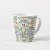 William Morris Floral Persian Pattern Latte Mok (Rechterhoek)