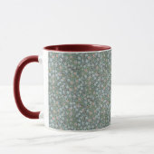 William Morris  Floral Pink Green Clover Mok (Links)