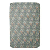 William Morris  Floral Pink Green Compton Badmat (Voorkant Verticaal)