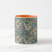 William Morris Floral Pink Green Compton Mok (Midden)