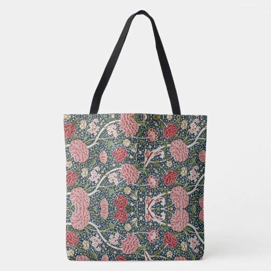 William Morris  Floral Pink Green Draagtas (Voorkant)