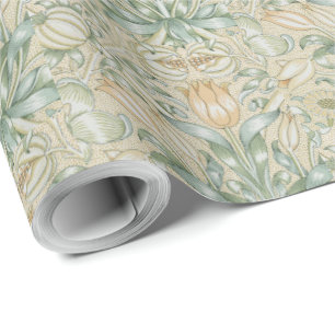 William Morris Floral Pomegranate Cadeaupapier